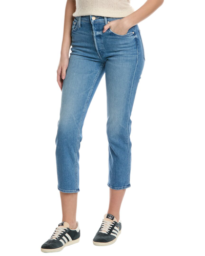Shop Mother Denim The Tomcat On The Run Straight Jean In Blue