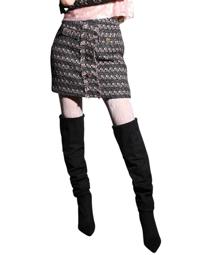 Shop Walter Baker Iliana Wool-blend Skirt