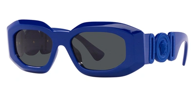Shop Versace Men's Ve4425u-536887 Fashion 54mm Blue Sunglasses