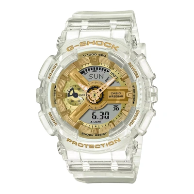 Shop Casio Women's G-shock Gold Dial Watch