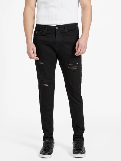 Shop Guess Factory Avalon Modern Skinny Jeans In Black