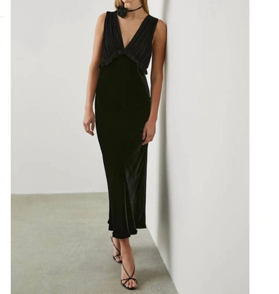 Shop Rails Gilda Dress In Black Velvet