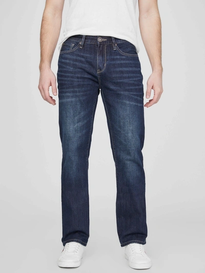 Guess Factory Delmar Slim Straight Jeans In Multi