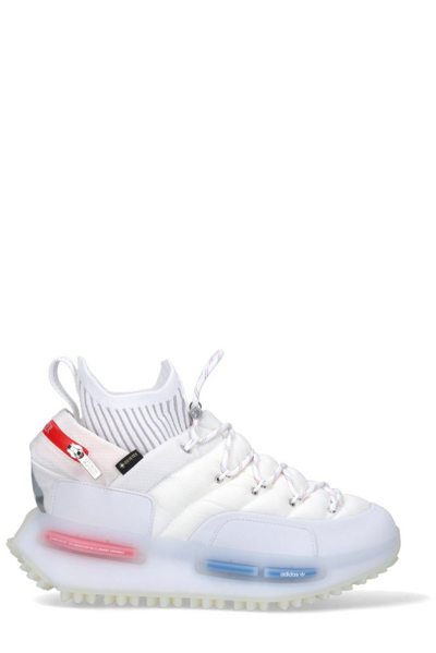 Shop Moncler Genius Moncler X Adidas Nmd S1 Lace In White
