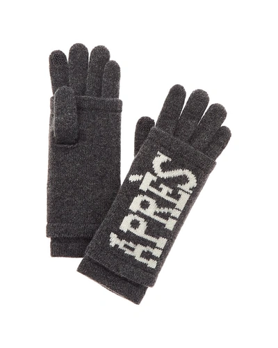 Shop Hannah Rose Apres 3-in-1 Cashmere Gloves In Grey