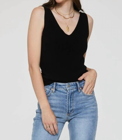 Shop Another Love Noa Top In Black