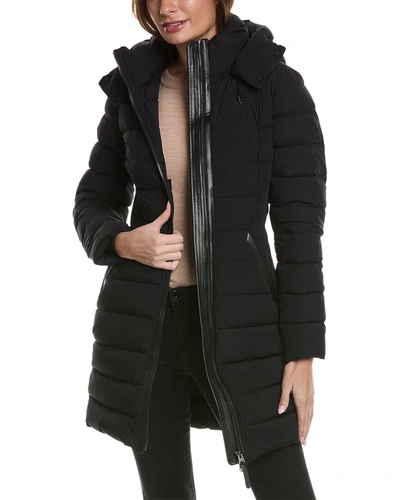 Shop Mackage Farren Agile-360 Coat In Black