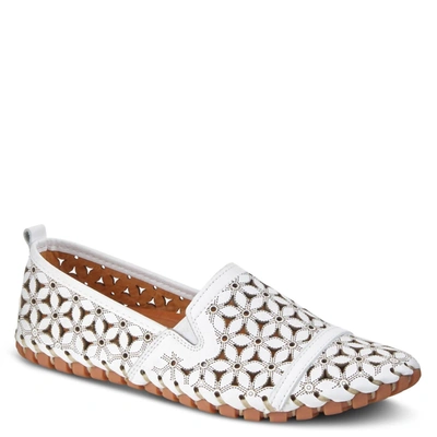 Shop Spring Step Shoes Flowerflow Shoe In White