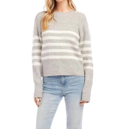 Shop Karen Kane Stripe Sweater In Multi