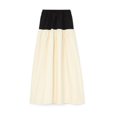 Shop Ciao Lucia Dominga Skirt In Parchment