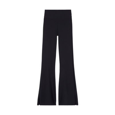 Shop The Upside Peached Florence Flare Pants In Black
