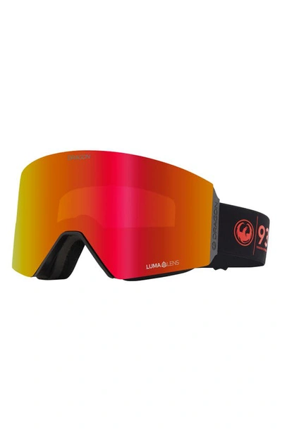 Shop Dragon Rvx Magnetics Otg Bonus 76mm Snow Goggles In 30yrs Ll Red Ion Trose