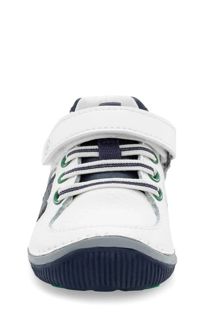 Stride Rite Toddler Boys Srtech Wes Leather Sneakers In White