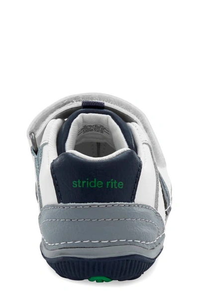 Stride Rite Toddler Boys Srtech Wes Leather Sneakers In White