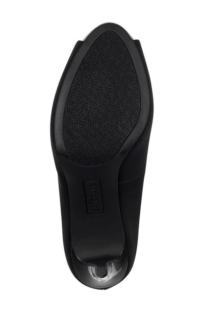 Bandolino Bdrainaa Womens Solid Manmade Pumps In Black Lycra