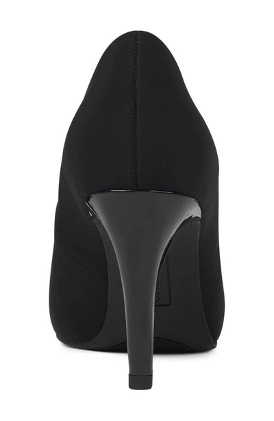 Bandolino Bdrainaa Womens Solid Manmade Pumps In Black Lycra