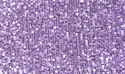Endless Rose Women's Sequins Front Slit Midi Skirt In Purple