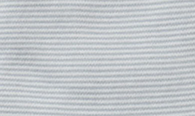 Shop Mori Clever Zip Footie In Blue Stripe