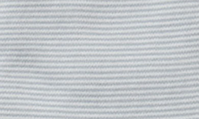 Mori Clever Zip Footie In Blue Stripe
