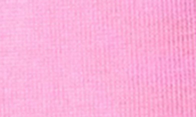 Grey Lab Stretch Cotton Knit Wide Leg Pants In Pink