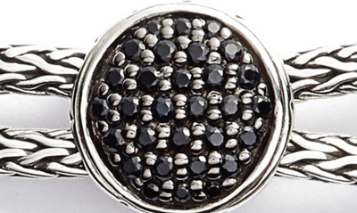 Shop John Hardy Classic Chain Sapphire Pull Bracelet In Black