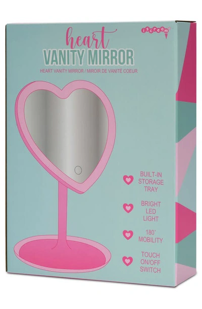 Shop Iscream Kids' Heart Shaped Vanity Mirror In Multi