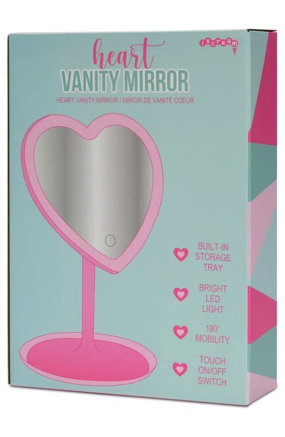 Iscream Kids' Heart Shaped Vanity Mirror In Multi