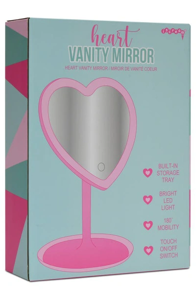 Shop Iscream Kids' Heart Shaped Vanity Mirror In Multi