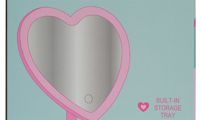 Iscream Kids' Heart Shaped Vanity Mirror In Multi
