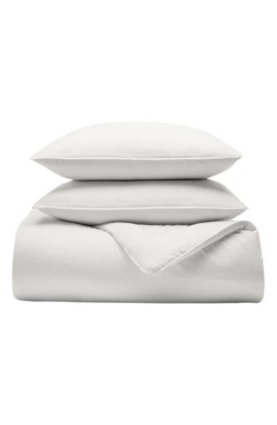 Shop Boll & Branch Organic Cotton Comforter & Sham Set In White