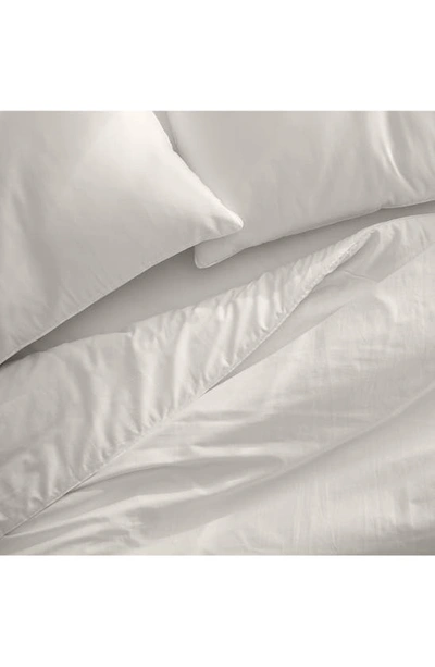 Boll & Branch Organic Cotton Comforter & Sham Set In White
