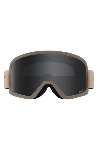 Shop Dragon Dx3 Otg Spyder 61mm Snow Goggles In Cashmere Ll Dark Smoke