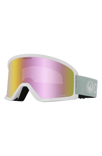 Shop Dragon Dx3 Otg Spyder 61mm Snow Goggles In Mineral Ll Pink Ion
