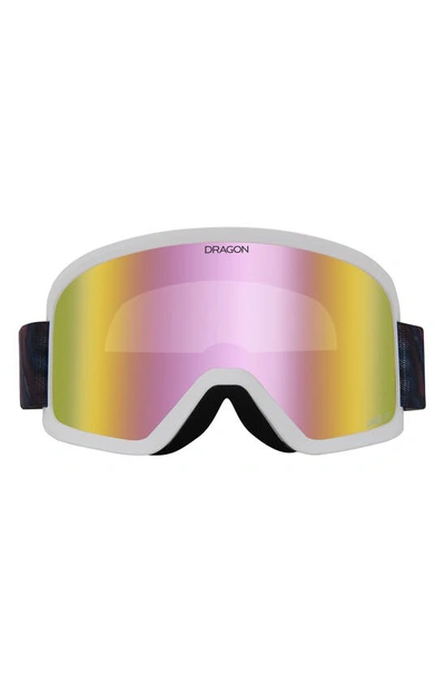 Shop Dragon Dx3 Otg 61mm Snow Goggles In Reef Ll Pink Ion
