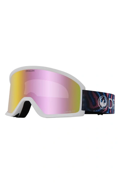 Shop Dragon Dx3 Otg 61mm Snow Goggles In Reef Ll Pink Ion