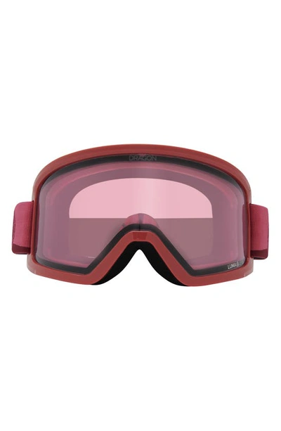 Shop Dragon Dx3 Otg 61mm Snow Goggles In Fuschia Lll Trose