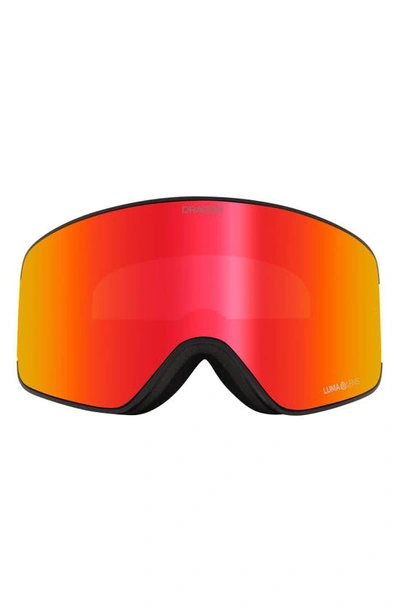 Shop Dragon Nfx Mag Otg 61mm Snow Goggles With Bonus Lens In 30 Yrs Ll Red Ion Lll Trose