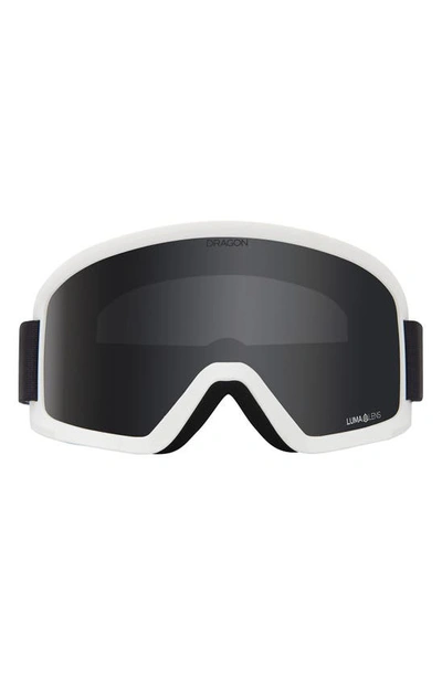 Shop Dragon Dx3 Otg 63mm Snow Goggles In Retrolite Ll Dark Smoke
