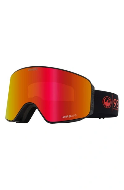 Shop Dragon Nfx Mag Otg 61mm Snow Goggles With Bonus Lens In 30 Yrs Ll Red Ion Lll Trose
