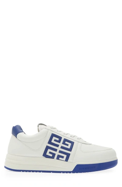 Shop Givenchy G4 Low Top Sneaker In White/ Blue