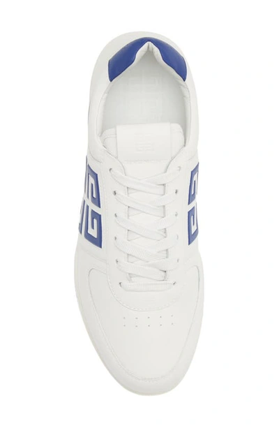 Shop Givenchy G4 Low Top Sneaker In White/ Blue