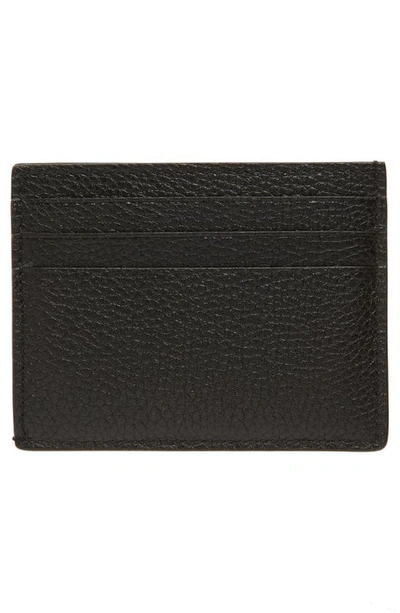 Shop Tom Ford T-line Soft Grain Card Holder In Black