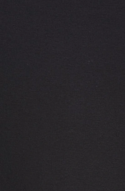 Tom Ford Black Stretch Cotton Crew Neck T-shirt In Black