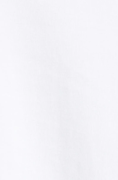 Tom Ford Logo Round Collar Short-sleeved T-shirt In White
