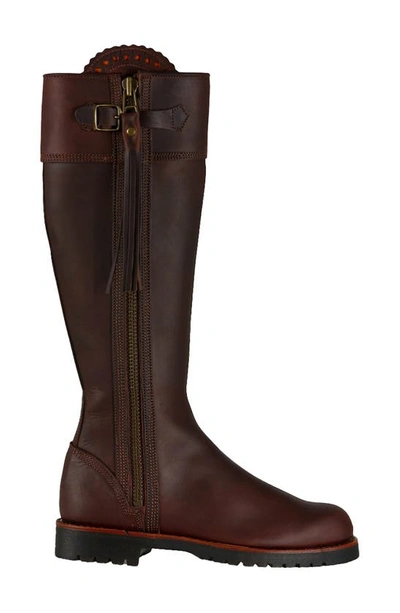 Shop Penelope Chilvers Standard Tassel Knee High Boot (women) (wide Calf). In Conker