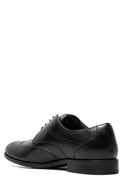 Shop Stacy Adams Brayden Wingtip Oxford In Black