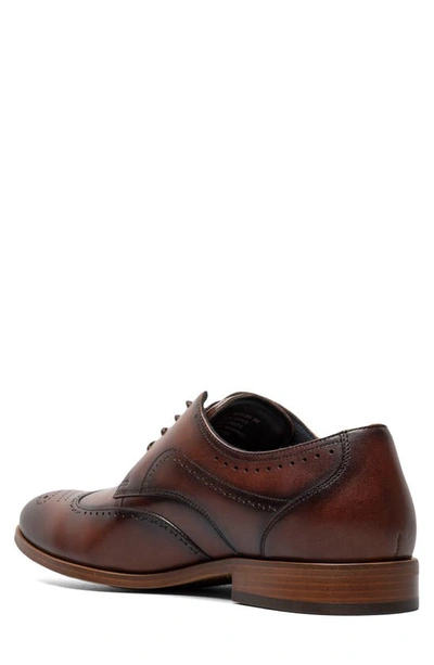 Shop Stacy Adams Brayden Wingtip Oxford In Brown