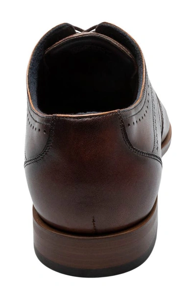 Stacy Adams Brayden Wingtip Oxford In Brown