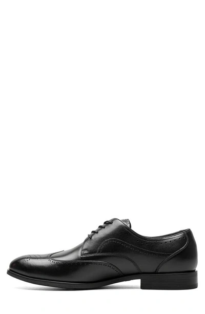 Shop Stacy Adams Brayden Wingtip Oxford In Black