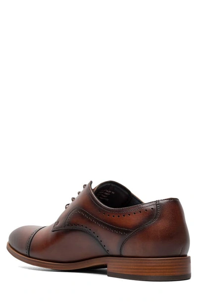 Stacy Adams Bryant Cap Toe Oxford In Brown